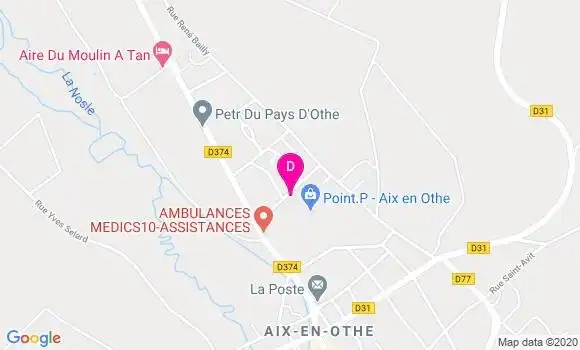 Localisation Alexandre Berlot