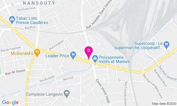 Localisation Nathalie Carriou Dessans