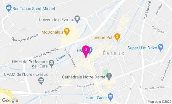 Localisation Nicolas Bachelet