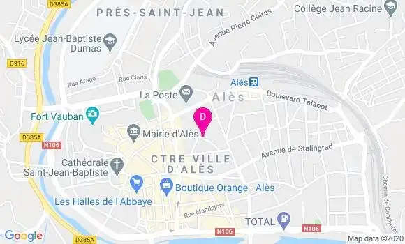 Localisation Alain Isatelle