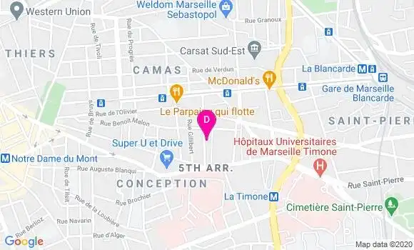 Localisation Michel Di Rocco