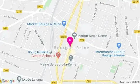 Localisation Isabelle Guyot