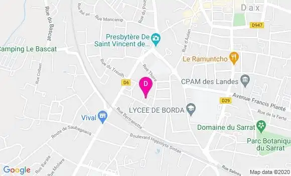 Localisation Frederic Dirat