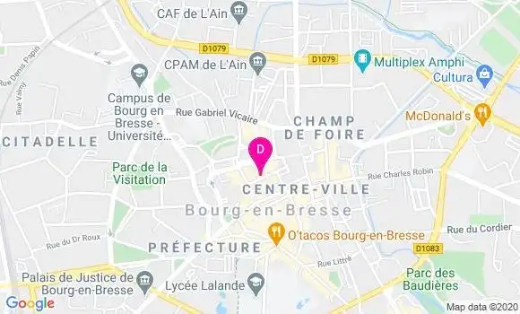 Localisation Alexandre Ferrier