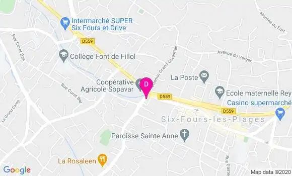 Localisation Thierry Cachart