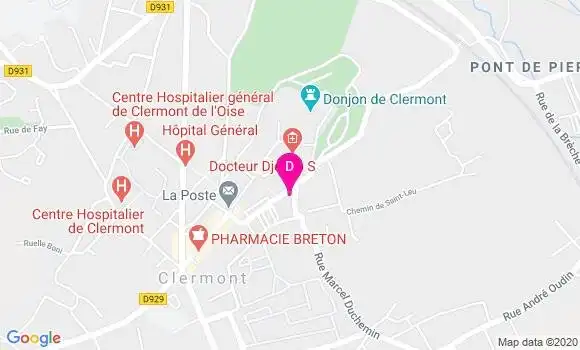 Localisation Yves Carballet