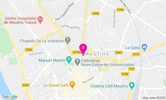 Localisation Pierre Bruet