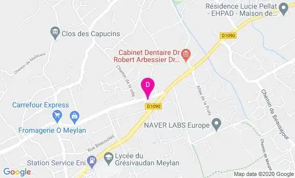 Localisation Edith Colomb