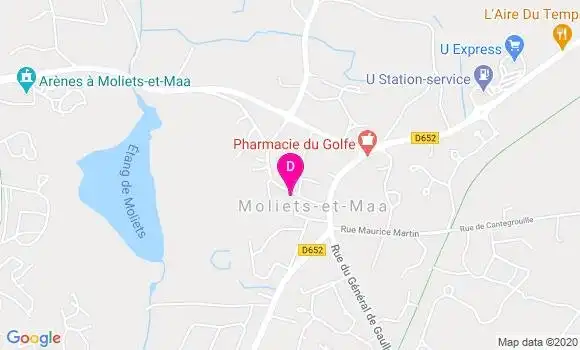 Localisation Nicolas Friedling