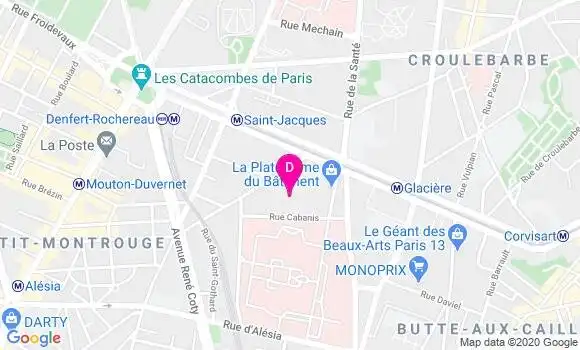 Localisation Jean Eric Lachaux
