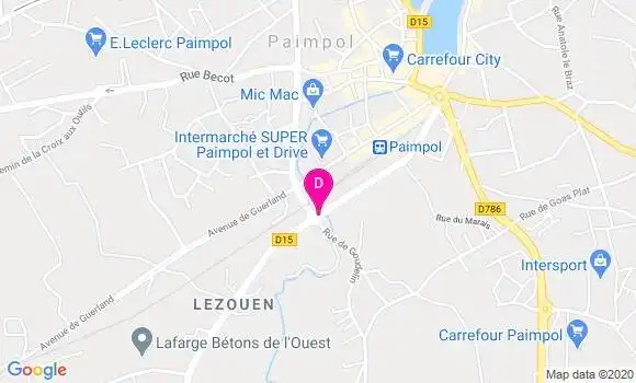 Localisation Quentin Maizeray