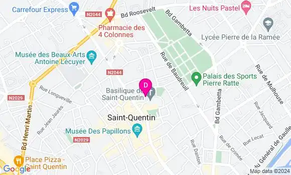 Localisation Serena Marieau