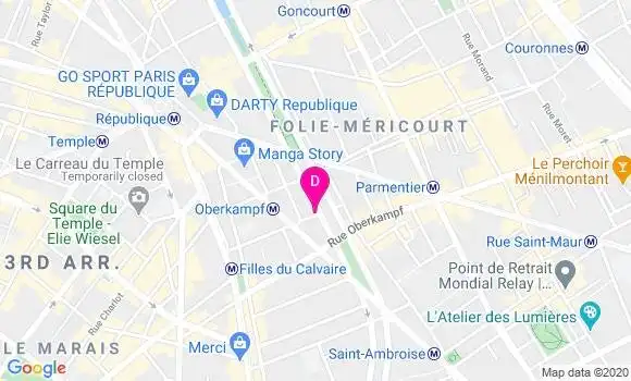 Localisation Laurence Maigret