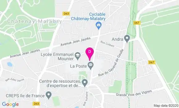 Localisation Magaly Verthier