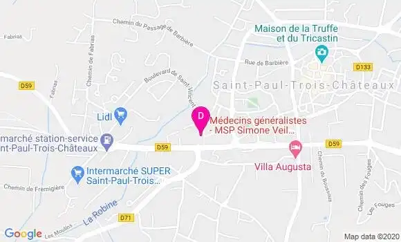 Localisation Carole Reboul