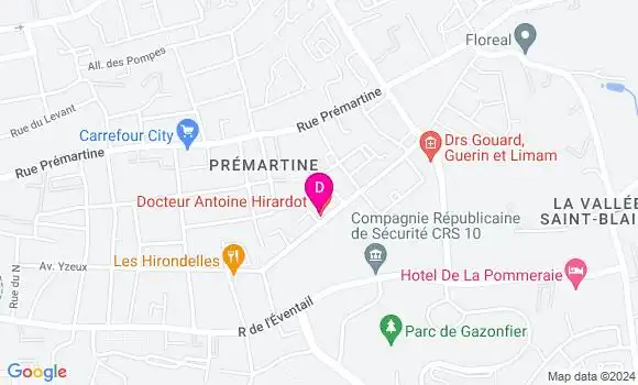 Localisation Laurence Manceau