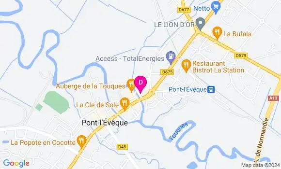 Localisation Ezaline Maugard