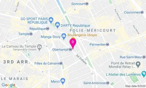 Localisation Jacques Lichtenberg