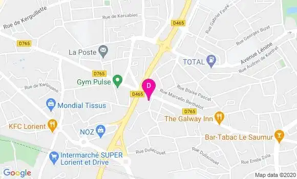 Localisation Aymeric Folliard