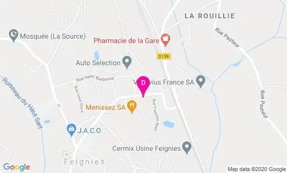 Localisation Christophe Cauderlier