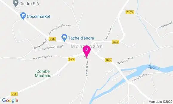 Localisation Pascal Andrianasolo
