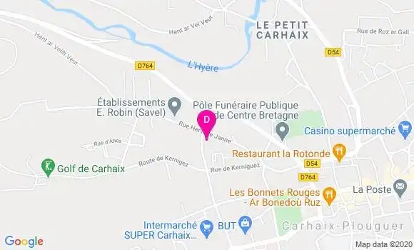 Localisation Alain Danic