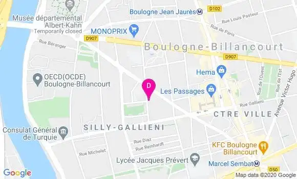 Localisation Virginie Roussel