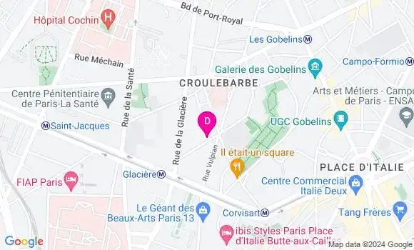 Localisation Marie Anne Abadir