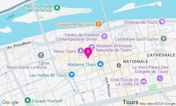 Localisation Nicolas Gilbert