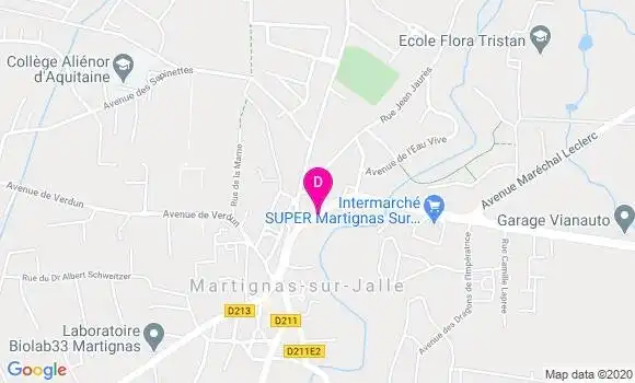 Localisation Linda Duclaux