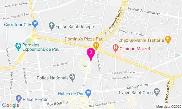 Localisation Francois Lassalle Laplace