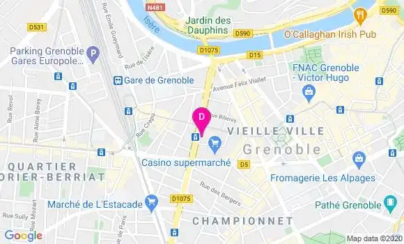 Localisation Bertrand Esmingeaud