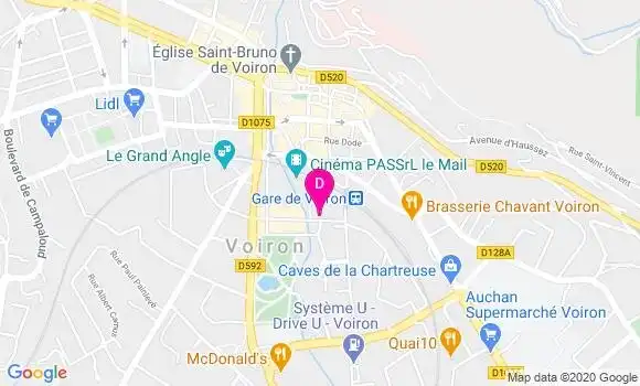 Localisation Carole Beaufils