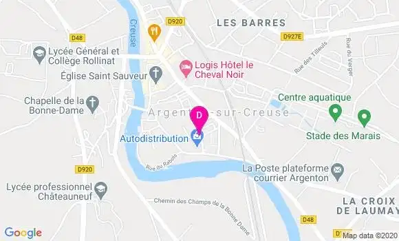 Localisation Anne Gregoire