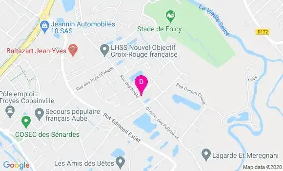 Localisation Sebastien Rico