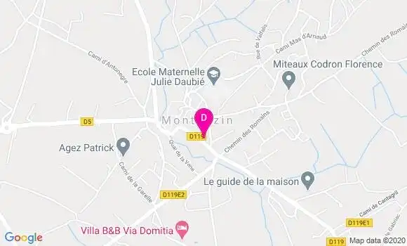 Localisation Valentine Decourt
