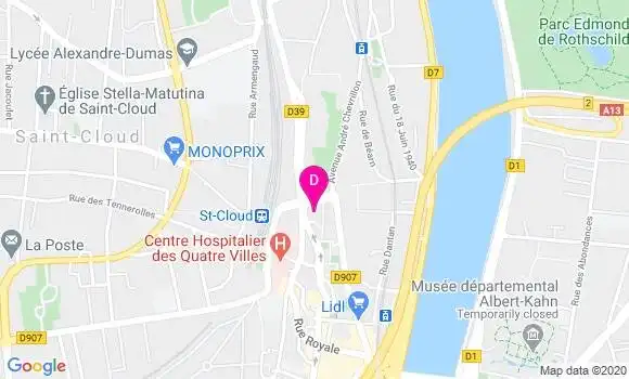 Localisation Guenaelle Gerard