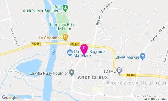 Localisation Pierre Olivier Benetiere