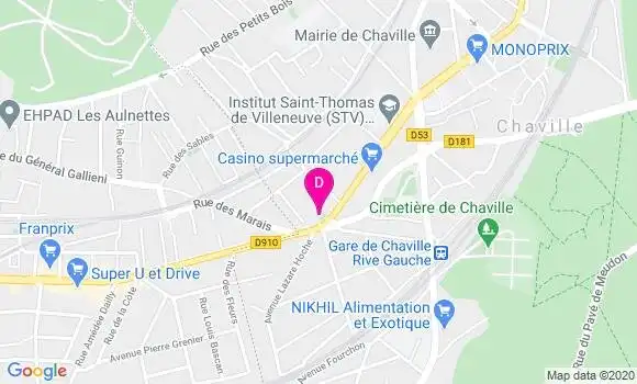 Localisation Cyril Colas