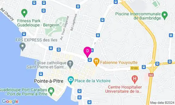 Localisation Melynda Nicoleau