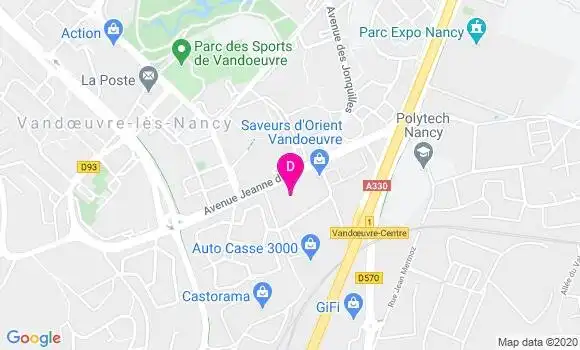 Localisation Lisa Dallet
