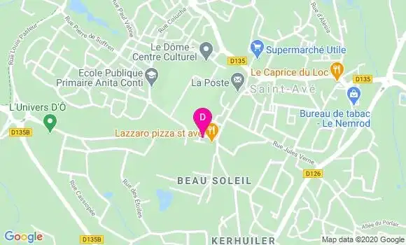 Localisation Jean Soupene