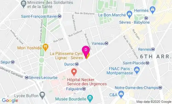 Localisation Andre Serero