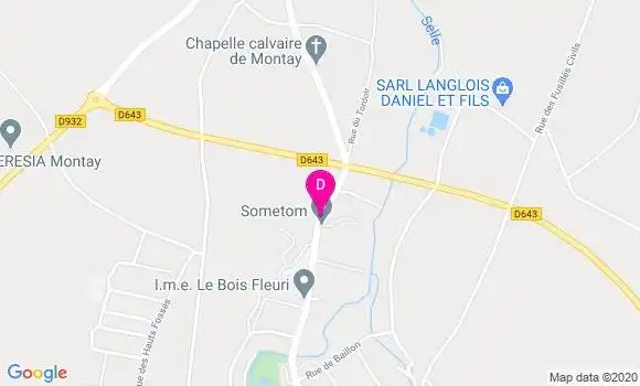 Localisation Christian Bellement