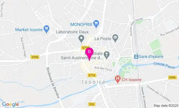 Localisation Xavier Vigier