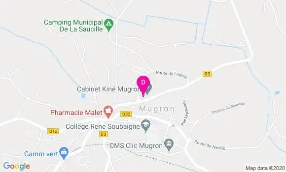 Localisation Aymeric Fraigneau