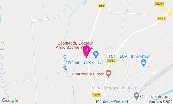 Localisation Anne Sophie Soyez