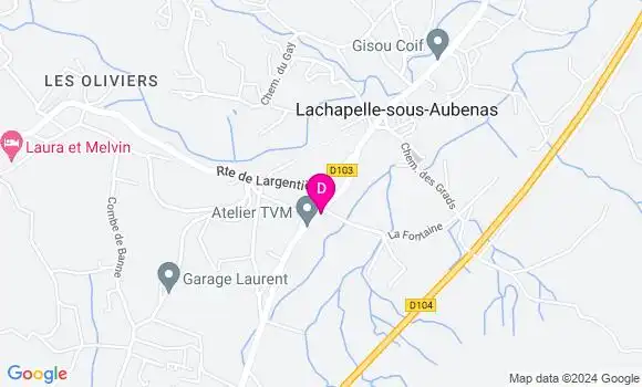 Localisation Pauline Malbos