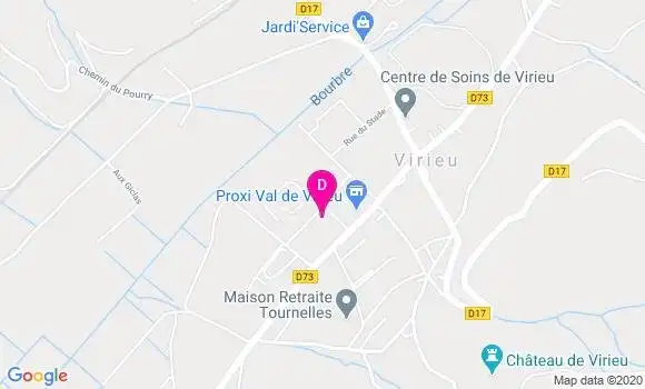 Localisation Charlotte Michaud