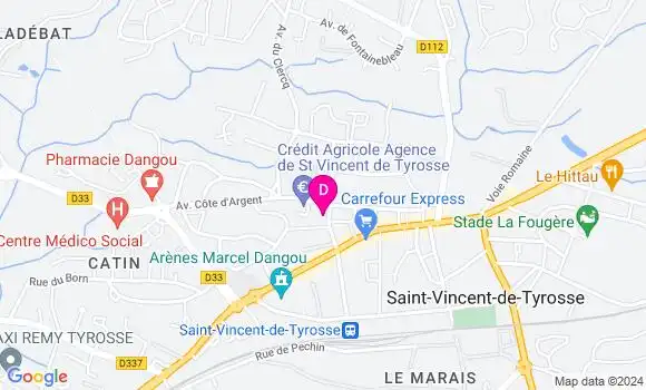Localisation Magali Duphil